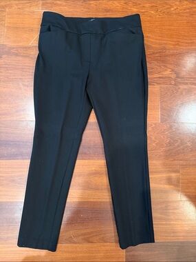 Women’s  Black Dress Pants - Straight Leg - Size L